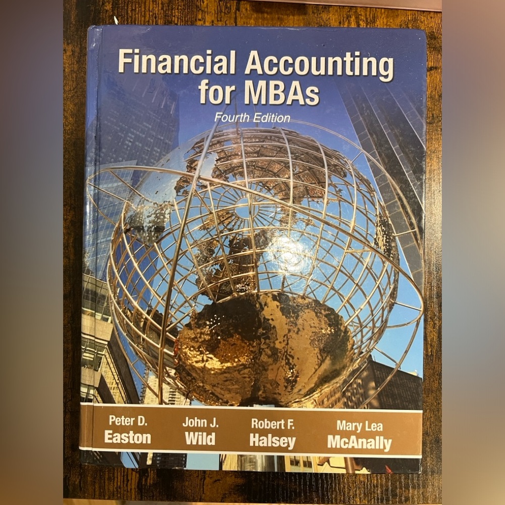 ♥️ Financial accounting for MBAs 4Th edition | fourth edition book